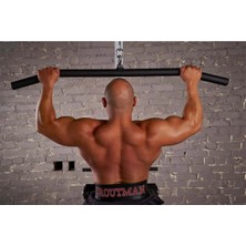 Fatgrip Lat Pulldown Bar - Sırt Çekiş Aparatı - Cable Crossover Bar - Lat Bar - Fitness Aparat