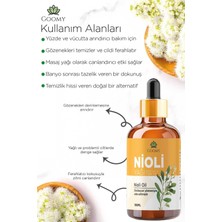 Goomy Nioil Yağı Distilasyon  Doğal Bitkisel Uçucu Yağ Nioil Oil 100ml