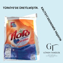 My Floro Matik 20 kg Toz Deterjan - Yoğun Parfümlü, Ekstra Beyazlık, Endüstriyel Güçte Temizlik!