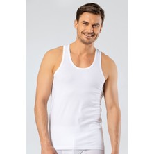Cacharel Erkek Halter Yaka Spor Atlet 1302/BEYAZ