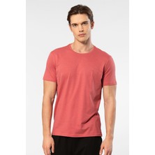 Cacharel Erkek Bisiklet Yaka T-Shirt 2169/MERCAN