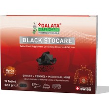 Galata Health Care Black Stocare Zencefil,kalsiyum 10 Tb