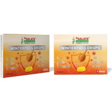 Galata Health Care Winterpass Drops Bal,limon,çinko 12 Adet