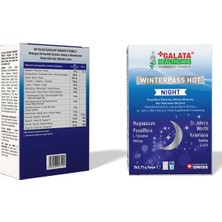 Galata Health Care Wınterpass Hot Nıght Magnezyum,pasiflora 5htp Içeren 7 Şase