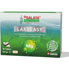 Galata Health Care Laxoeasy Magnezyum,sinameki 10 Tablet