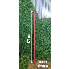 Köşebent Demir Kazık Sivri  Antipaslı - ( 40 x 40 ) - 3 mm 170 cm Yükseklik ( 10ADET )