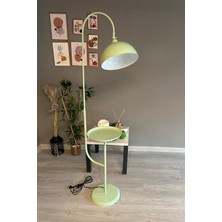 Mint Lambader Hareketli Başlık Sehpalı Modern Dekoratif Metal Oturma Odası Çalışma Odası
