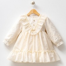 Çiçekli Fırfırlı Elbise