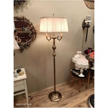 Ottoman Lambader Bronz Ayak Vizon Şapka 170 cm .