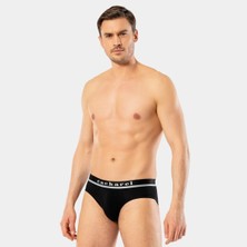 Cacharel Erkek Likralı Bantlı Slip 1311/SIYAH