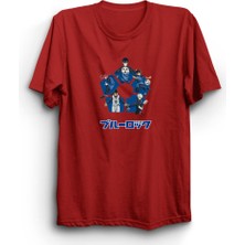 Blue Lock, DSN888, Anime, Manga Baskılı %100 Pamuk Tişört