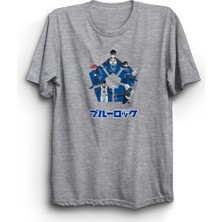 Blue Lock, DSN888, Anime, Manga Baskılı %100 Pamuk Tişört