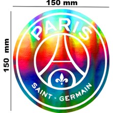 Psg Logo Hologram Sticker – Kolay Uygulama, Dayanıklı Tasarım
