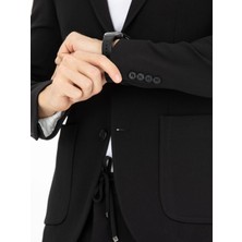Spor Ipli Erkek Takım Elbise Slim Fit Yazlık Full Likralı