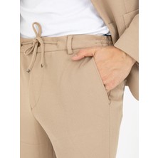 Spor Ipli Erkek Takım Elbise Slim Fit Yazlık Full Likralı