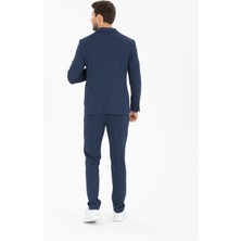 Spor Ipli Erkek Takım Elbise Slim Fit Yazlık Full Likralı