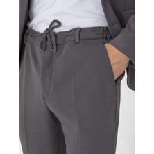 Spor Ipli Erkek Takım Elbise Slim Fit Yazlık Full Likralı