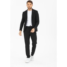 Spor Ipli Erkek Takım Elbise Slim Fit Yazlık Full Likralı