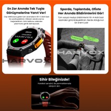 Harvox Watch Rx-4 Akıllı Saat Iphone ve Android Tüm Telefonlara Uyumlu Akıllı Saat Yeni Nesil