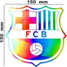 Fcb Logo Hologram Sticker – Kolay Uygulama, Dayanıklı Tasarım