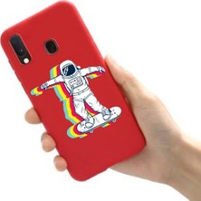 Galaxy A80 Özel Tasarım Karikatür Desenli Kılıf