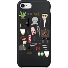 Galaxy J3 (2016) Mathilda ve Leon Desenli Silikon Kılıf