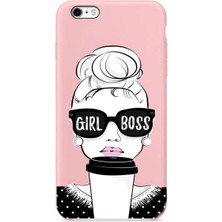 Xiaomi Redmi Note 7 Girl Boss Yazılı Silikon Kılıf