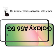 CepStok Samsung Galaxy A56 5g Kırılmaz Cam 5d Tam Kaplayan Temperli Ekran Koruyucu
