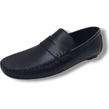 Growish GR0298 Yumuşak Deri Erkek Babet Sade Loafer Ayakkabı