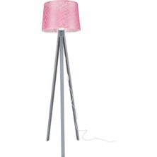 Deko Lambader Gri Ayak / File Pembe Şapka