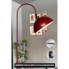 Dimmerli Vişne Çürüğü Lambader Hareketli Başlık Modern Dekoratif Metal Oturma Odası Çalışma Odası