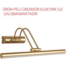 50  cm  Pilli Aplik Ayna Üstü ve Tablo Aydınlatması 9VOLT 4000K(DOĞALIŞIK)