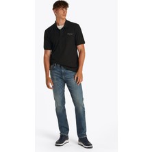 Tommy Jeans Siyah Erkek Polo T-Shirt DM0DM20914BDS Tjm Reg Lınear Polo