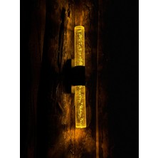 Metal Gold Gövde 220 V Baloncuklu Aplik, Günışığı, Amber, Kırmızı, Mavi, Yeşil Renk LED Işık, Aydınlatma