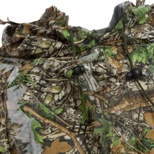 Serendipitous Camo 3D Yaprak Pelerin Yowie Ghillie Nefes Açık Panço Tipi Kamuflaj Kuş Gözlemciliği Panço Takım Elbise (Yurt Dışından)