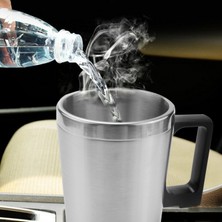 Emporaaium Araba Isıtma Su Isıtıcısı, Basit 12V 300ML Arabada Taşınabilir Kahve Makinesi Çay Potu Araç Isıtma Fincan Kapağı Açık Su Şişesi Elektrikli Çay Su Isıtıcısı (Yurt Dışından)