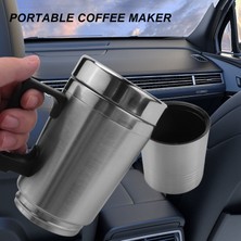 Emporaaium Araba Isıtma Su Isıtıcısı, Basit 12V 300ML Arabada Taşınabilir Kahve Makinesi Çay Potu Araç Isıtma Fincan Kapağı Açık Su Şişesi Elektrikli Çay Su Isıtıcısı (Yurt Dışından)