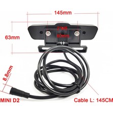 Serendipitous Elektrikli Bisiklet Arka Lambası Dönüş Sinyali ve Fren Lambası 12-80V Fren Lambası ile Uyumlu Aydınlatma (6pin) (Yurt Dışından)