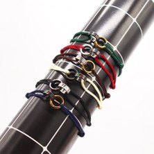 No.6 Boyutu Totabc Paslanmaz Çelik Ayarlı Halat Iki Renk Metal Aşk Mektubu Kazıma Bileklik Kadın Erkek Cinsiyetler Arası Sevgililer Günü Modası (Yurt Dışından)