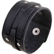 23CM Tarzı NO.82482 Beden Zorcvens Vintage Punk Retro Çok Katmanlı Deri Bileklik Erkek Moda Örme El Yapımı Halat Sarma Bilezikler ve Bilezikler (Yurt Dışından)