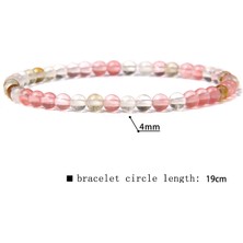 19CM Tarzı 4 mm Altın Kuğu Doğal Taş Pictura Jaspe Mineral Bilezik Kadın El Yapımı Esnek It Taş Boncuklu Şans Bilekliği Yoga Dua Pulsera (Yurt Dışından)