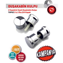 Iki Kapılık Duşakabin Kulpu Cam Duşakabin Topuz Kulp Krom