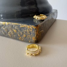 Masaliko Halka Gümüş Küpe MS3176, 925 Ayar Gümüş,  Ithal Ürün