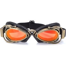Xifu Shop C Bronz Kırmızı Stil Bjmoto Ool Mtb Bisikletçi Gözlüğü Motosiklet Gözlüğü, Scooter Moto Aviator Vintage  Motokros Gözlüğü (Yurt Dışından)