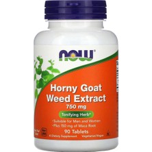 Now  Horny Goat Weed Extract 750 mg 90 Tablets VR77