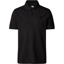 The North Face M Essential Regular Polo Erkek Günlük Polo Tişört NF0A8C1PJK31 Siyah