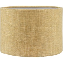 Kum Beji Lambader Başlığı Silindir Çap 30 cm Kumaş AB864