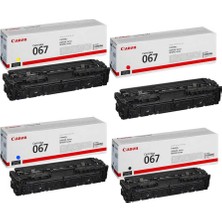 Canon CRG-067 / I-Sensys MF-657CDW Orjinal Toner Seti