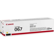 Canon CRG-067 / I-Sensys LBP-633CDW Orjinal Sarı Toner
