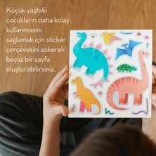 Tak-Çıkar Çıkartma Seti: Dinazorlar